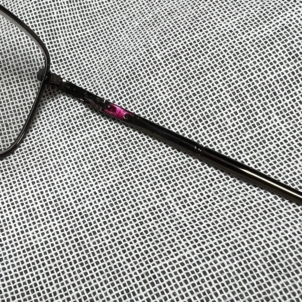 MODERN VERN Eyeglasses Adult 52-20-135‎ Brown Rectangular Full Rim Frames Metal